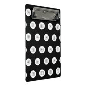 Twee Logo Step Repeat Mini Klembord (Schuin)
