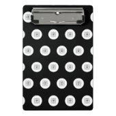 Twee Logo Step Repeat Mini Klembord (Voorkant)
