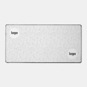 Twee logo's professionele bloemencomputer bureaumat (Voorkant)