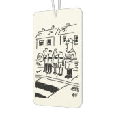 Twee Lollipop-Mannen Cartoons Luchtverfrisser (Links)