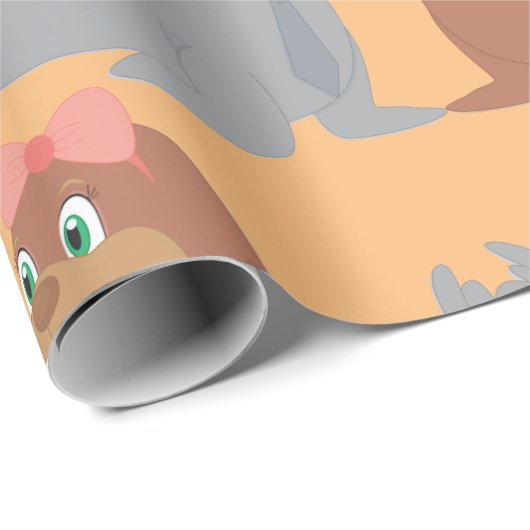 Twee looppas die papier verpakt (Rol Hoek)