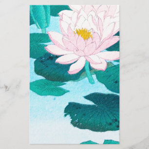 Twee Lotus Flowers Briefpapier