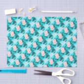 Twee Lotus Flowers Tissuepapier (Craft)