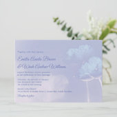 Twee lotusbloemen gelukkig samen Lotus Wedding © Kaart (Staand voorkant)