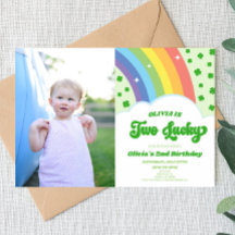 Twee Lucky St. Patrick's Day 2e verjaardagsfeestje