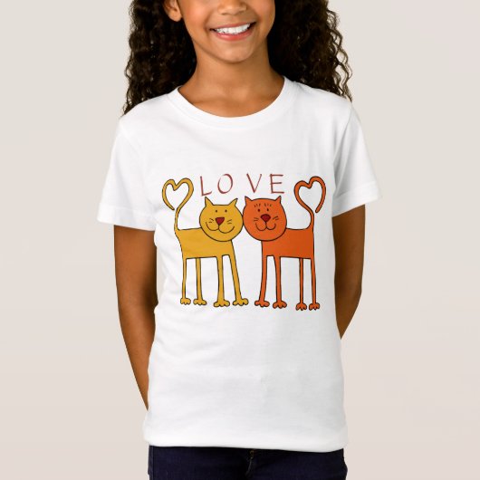 Twee luiken met hart T-shirt (Voorkant)