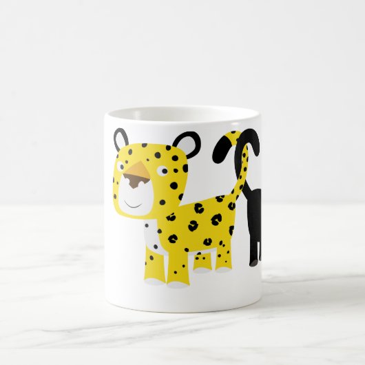 Twee luipaarden mok (Center)