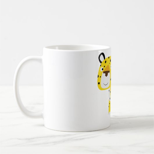 Twee luipaarden mok (Links)