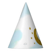 Twee maanden De maan 2e verjaardag Feesthoedjes (Links)