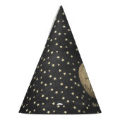 Twee maanden De maan 2e verjaardag Feesthoedjes (Links)