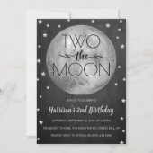 Twee maanden De maan 2e verjaardag Kaart (Voorkant)
