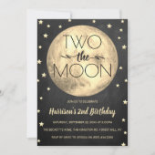 Twee maanden De maan 2e verjaardag Kaart (Voorkant)