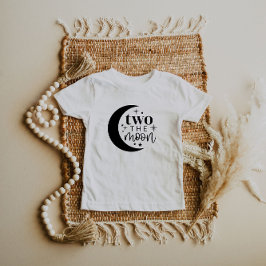 Twee maanden De maan 2e verjaardag Kinder Shirts
