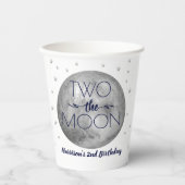 Twee maanden De maan 2e verjaardag Papieren Bekers (Voorkant)