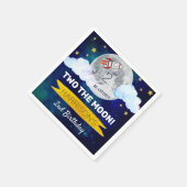 Twee maanden De maan 2e verjaardag Servet (Hoek)