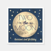 Twee maanden De maan 2e verjaardag Servet (Voorkant)