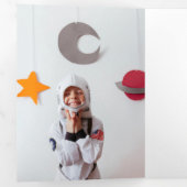 Twee maanden durende drievoudige uitnodiging (Binnenzijde eerst)