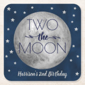 Twee maanden na de geboorte kartonnen onderzetters (Voorkant)