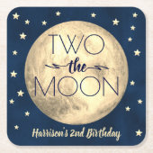 Twee maanden na de geboorte kartonnen onderzetters (Voorkant)