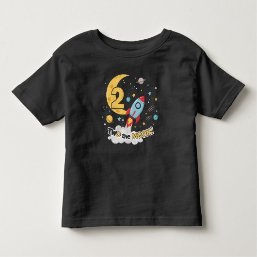 Twee maanden na de tweede verjaardag van de maan kinder shirts (Voorkant)