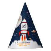 Twee maanden na de tweede verjaardag van het raket feesthoedjes (Voorkant)