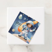 Twee maanden op de tweede verjaardag van de maan bedankjes labels (In situ)