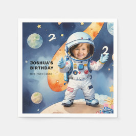 Twee maanden op de tweede verjaardag van de maan servet