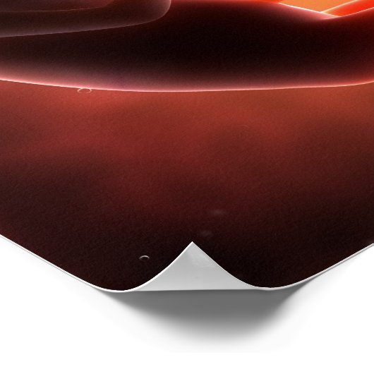 Twee maanden oude foetus poster (Hoek)