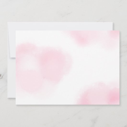 Twee maanden uitnodiging voor de tweede verjaardag (Achterkant)