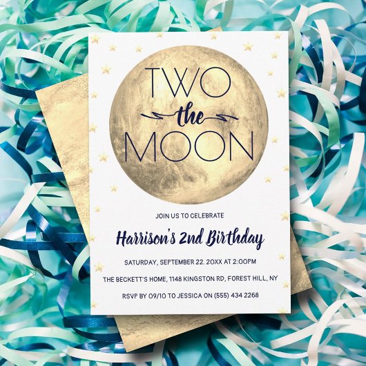 Twee maanden uitnodiging voor de tweede verjaardag