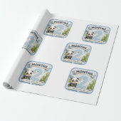 Twee maanden vol wonderen cadeaupapier (Uitgerold)