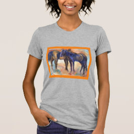 Twee maatjes in Valle Crucis, Paardenliefde T-shirt