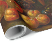 Twee Macaws a Cockato en een Jay met Fruit Cadeaupapier (Rol Hoek)