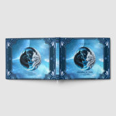 Twee majestueuze wolfskoppen gastenboek (Volledig)