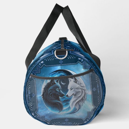 Twee majestueuze wolfskoppen plunjezak (Rechts)