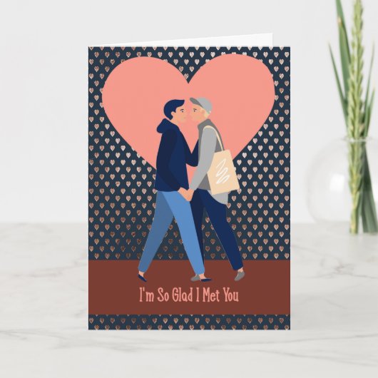 Twee Males Romance met een achtergrond van het Har Kaart (Voorkant)