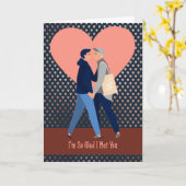 Twee Males Romance met een achtergrond van het Har Kaart (Gele Bloem)