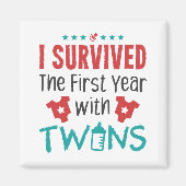 Twee mam die ik het eerste jaar overleefde met twe magneet (Voorkant)