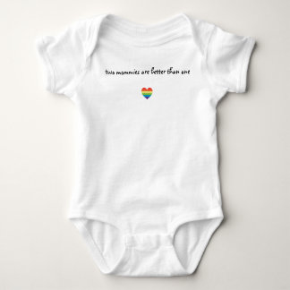 Twee mama's zijn beter dan één Baby Shirt