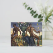 Twee Man door Ranken Briefkaart (Staand voorkant)