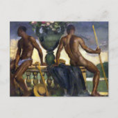 Twee Man door Ranken Briefkaart (Voorkant)