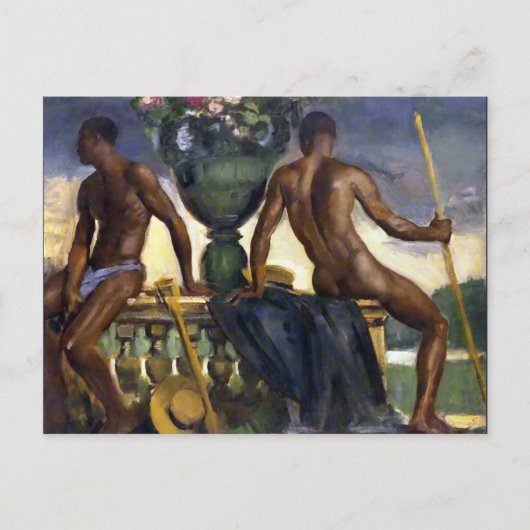 Twee Man door Ranken Briefkaart (Voorkant)