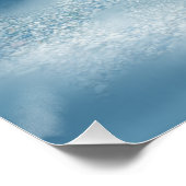 Twee Manatees die zwemmen Perfect Poster (Hoek)