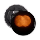 Twee manen button flesopener (Voorkant)