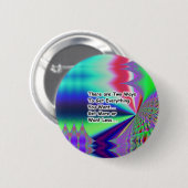 Twee manieren ronde button 5,7 cm (Voorkant /achterkant)