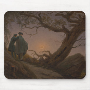 Twee Mannen die de maan overdenken, Friedrich: Muismat