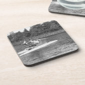 Twee Mannen Drankjes Onderzetter (Linkerzijde)