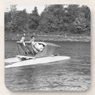 Twee Mannen Drankjes Onderzetter