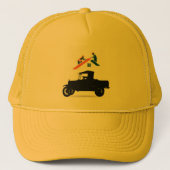 Twee Mannen en een "T" Trucker Pet (Voorkant)