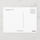 Twee mannen in antiek raceauto n° 6 Indy 500 Briefkaart (Achterkant)